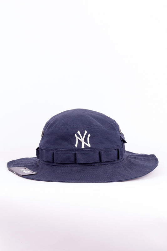 Aimè Leon Dore x New York Yankees SS22 'Safari' Bucket Hat Navy (2022)