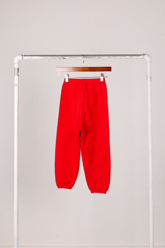 Balenciaga FW16 'Political Campaign' Youth Jogger Pants Red (2016)