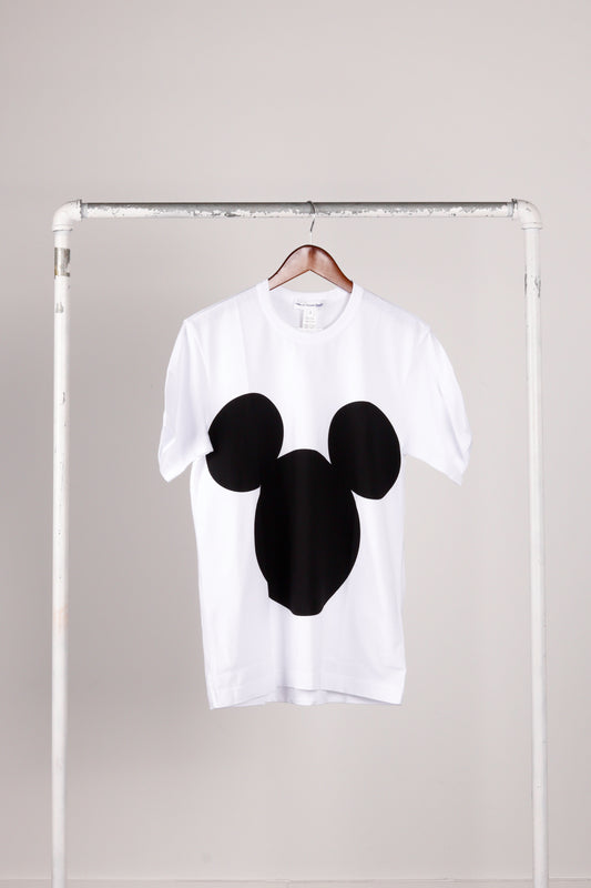 Comme des Garçons SHIRT x Disney SS23 'Mickey Mouse' T-Shirt White (2023)