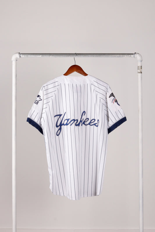 Vintage 90's Starter New York Yankees 'Back Script' Baseball Jersey White