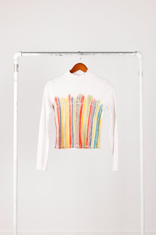 Eckhaus Latta SS23 'Lapped Baby Turtleneck' Stained Glass (2023)