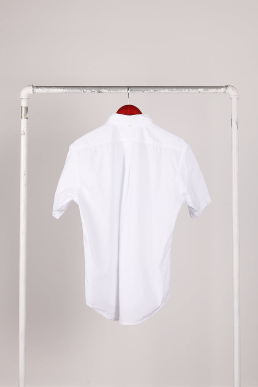 Engineered Garments SS23 'Popover' S/S Oxford Shirt White (2023)