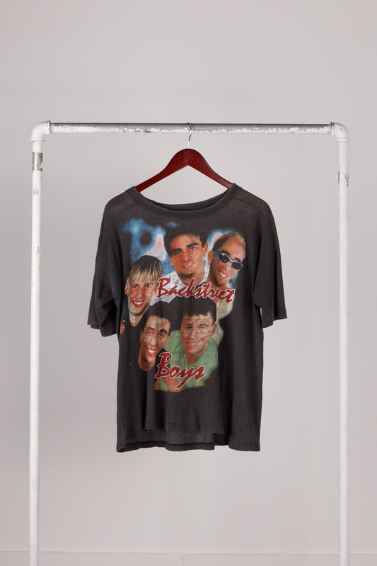 Vintage 1998 Backstreet Boys 'Double Sided Rap' Tee