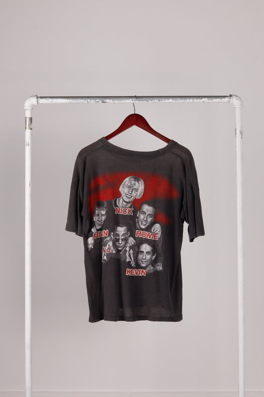 Vintage 1998 Backstreet Boys 'Double Sided Rap' Tee