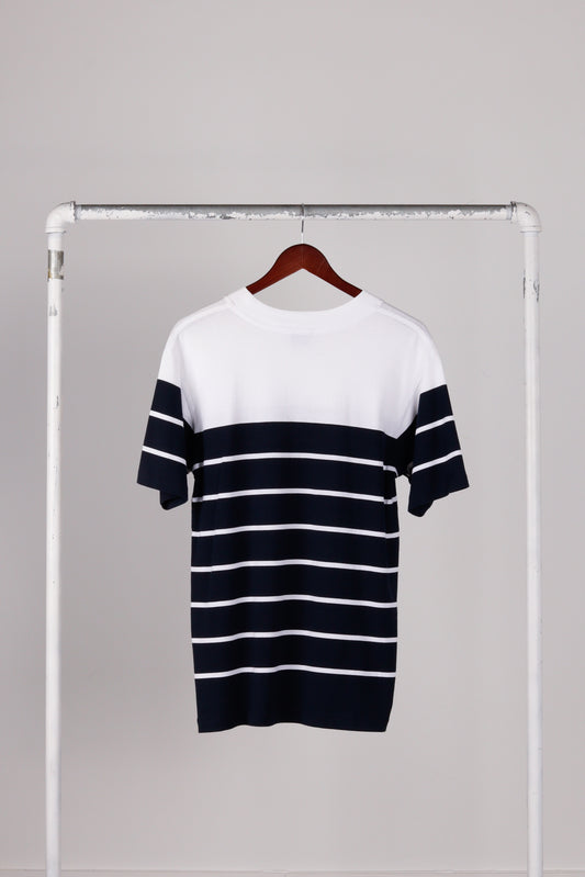 Acne Studios SS17 'Naples Striped' Tee Blue (2017)