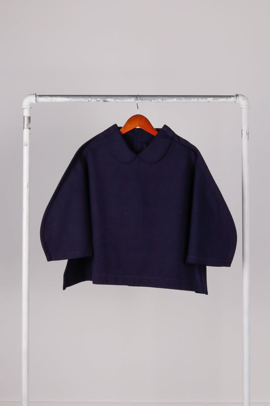 Comme des Garçons SS13 'Rounded Collar' Pullover Blouse (2013)