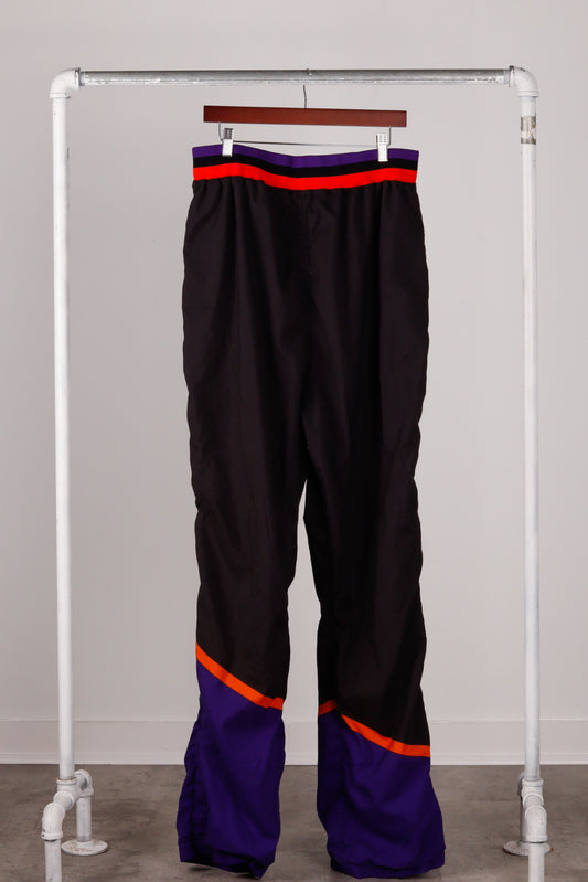 Vintage 1993-94 Champion 'Phoenix Suns Joe Courtney' Alternate Warmup Pants Black