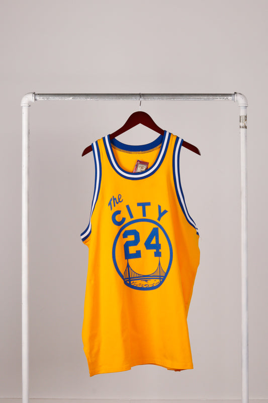 Vintage 2000's Mitchell & Ness 'Rick Barry 1966-67 Golden State Warriors Home' Jersey