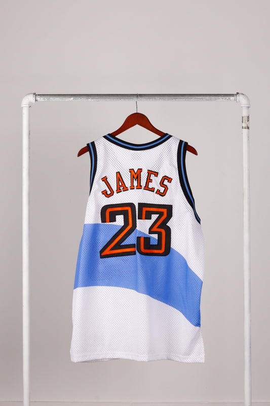 Vintage 1997-98 Starter 'Cleveland Cavaliers LeBron James Custom' Authentic Home Jersey