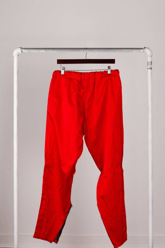 Vintage 50's Powers 'Striped Seam Basketball Warm-Up' Pants