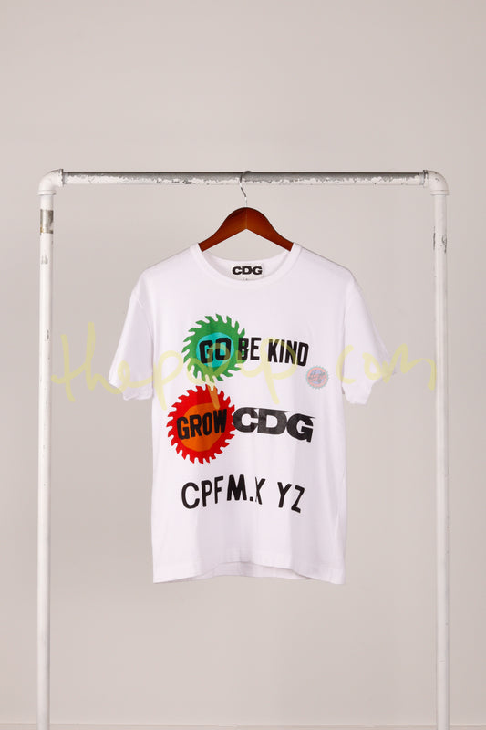 Comme des Garçons x Cactus Plant Flea Market Women's SS20 'Go Be Kind' Tee (2020)