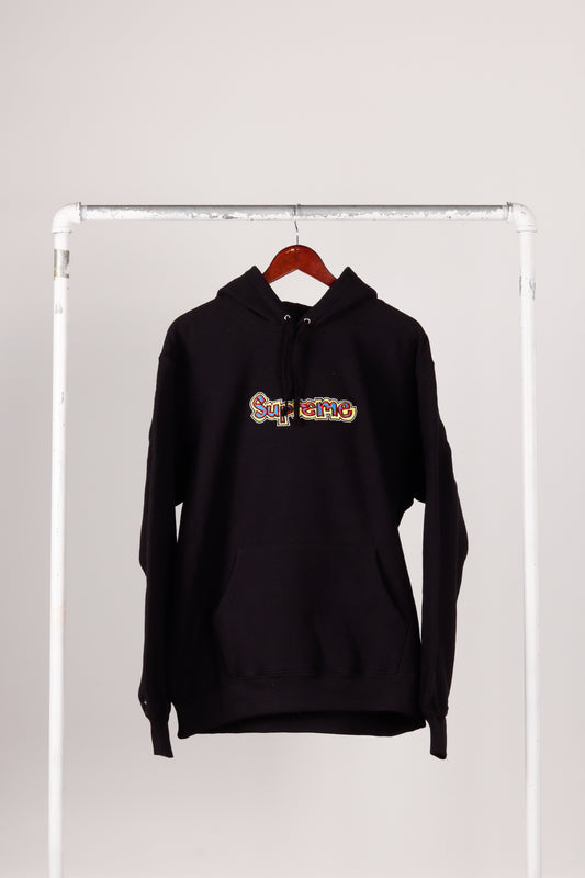 Supreme SS18 'Gonz Logo' Hooded Sweatshirt Black (2018)