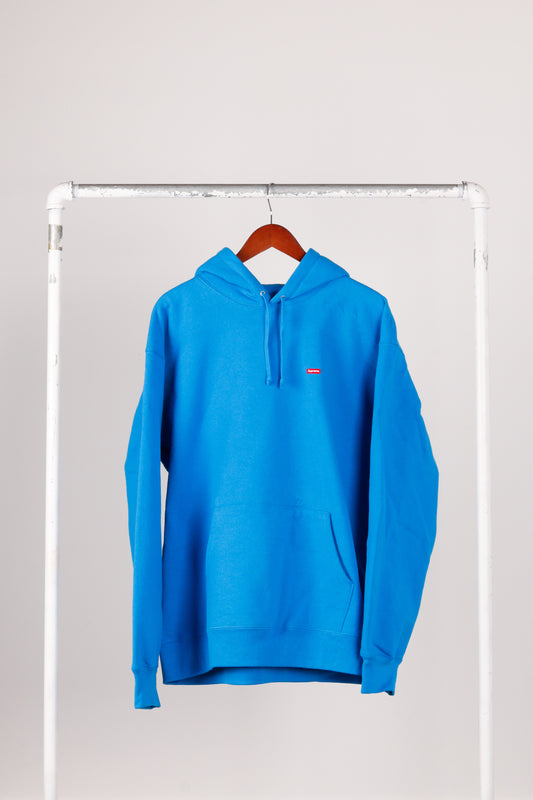 Supreme SS22 'Small Box Logo' Hooded Sweatshirt Bright Blue (2022)