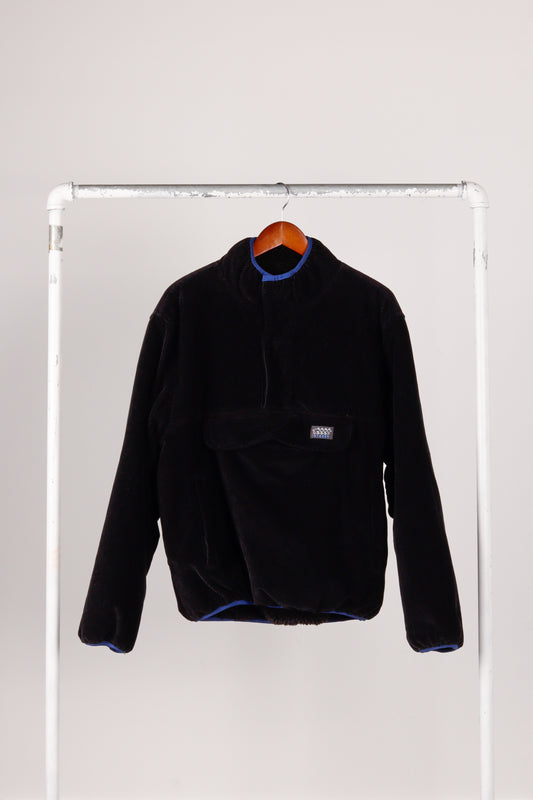 Stussy FW21 'Corduroy Mock Neck' Pullover Black (2021)