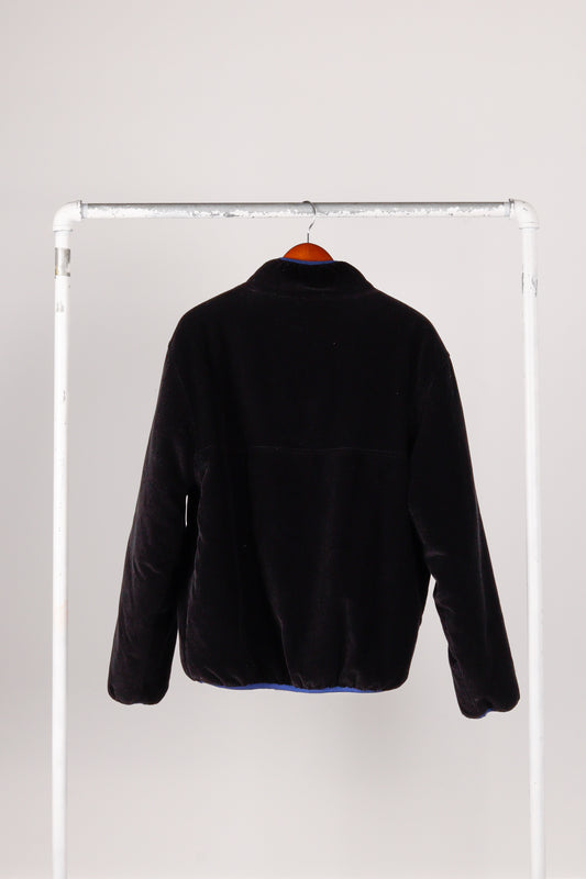 Stussy FW21 'Corduroy Mock Neck' Pullover Black (2021)