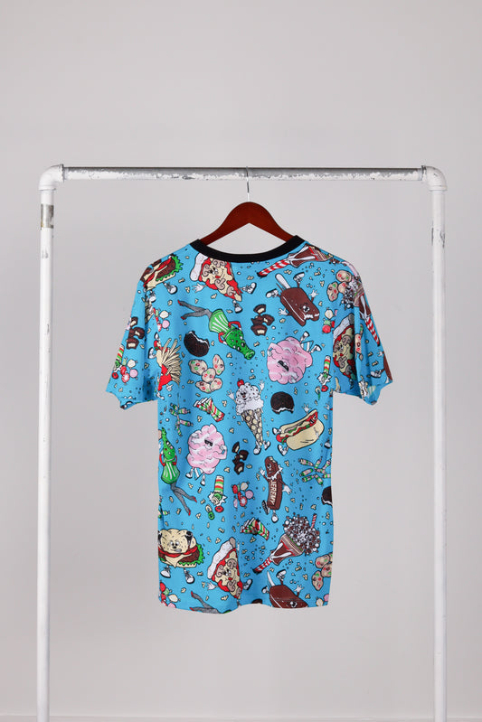 Jeremy Scott FW13 'Food Fight Print' Tee (2013)