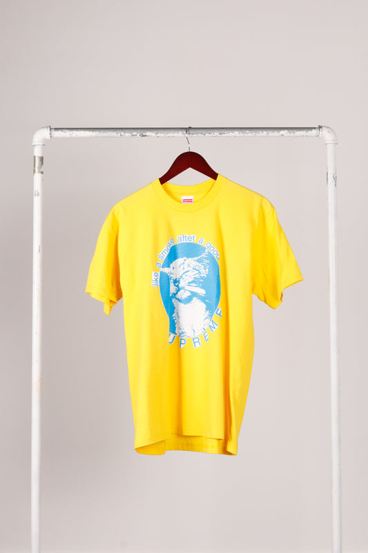 Supreme SS23 'Smoke' T-Shirt Yellow (2023)