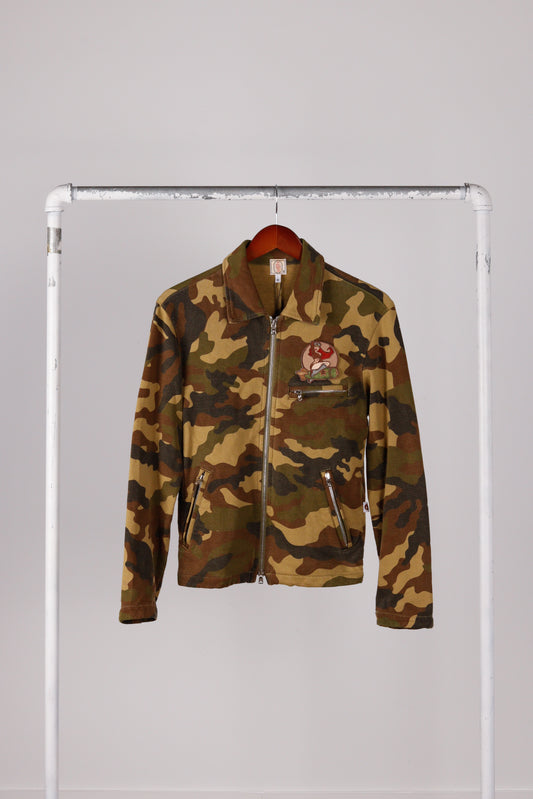 A Bathing Ape / BAPE FW01 'Pin-Up Girl Patch' Work Jacket Camo (2001)