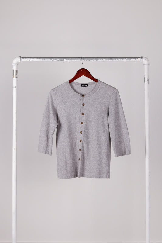 Comme des Garçons tricot SS12 'Button Embellished Flat Collar' Cardigan Top (2012)