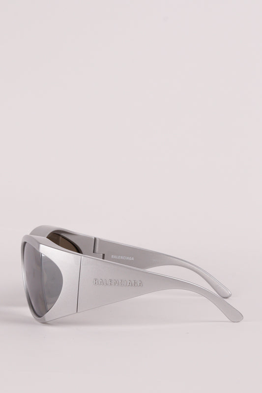 Balenciaga SS21 'Void Butterfly' Sunglasses Silver (2021)