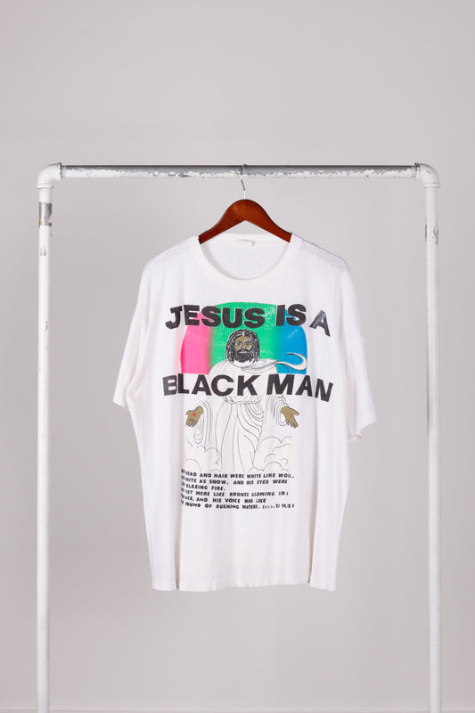 Vintage 90's 'Jesus Is A Black Man' Tee