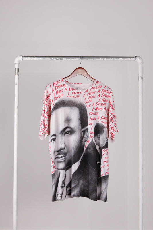 Vintage 90's Martin Luther King Jr 'I Have A Dream All-Over Print' Tee