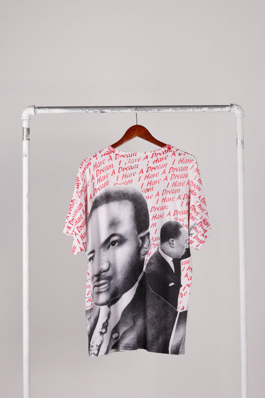 Vintage 90's Martin Luther King Jr 'I Have A Dream All-Over Print' Tee