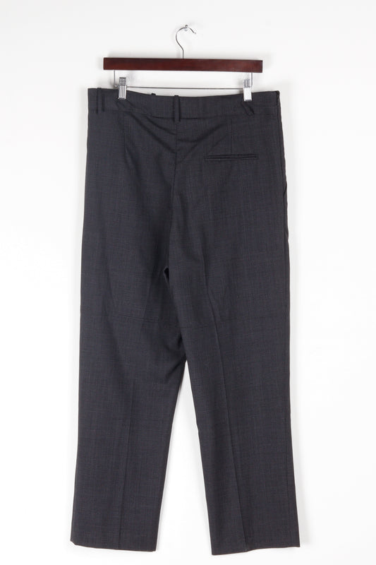 Martine Rose FW22 'Navy Check Cavalry Twill' Trousers (2022)