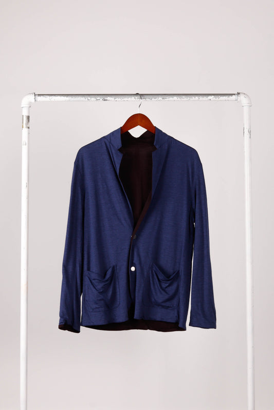 Lanvin en Bleu SS15 'Lightweight Cotton' Reversible Blazer Jacket (2015)