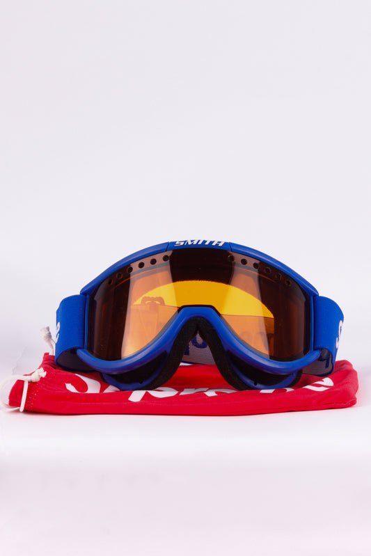 Supreme x Smith Optics FW15 'Cariboo OTG' Ski Goggles Blue (2015)