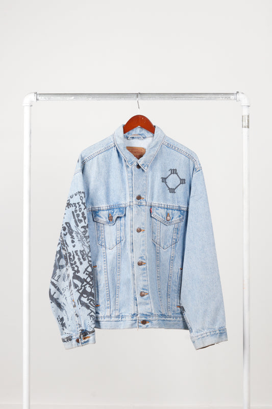 Kanye West x himumimdead 'Life Of Pablo/Signatures' Custom Levi's Type 3 Denim Jacket (2016)