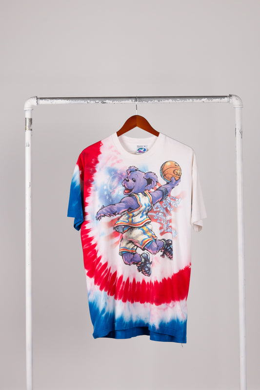 Vintage 1996 Grateful Dead 'I'll Get Up and Fly Away/Wharf Rat' Tie Dye Tee