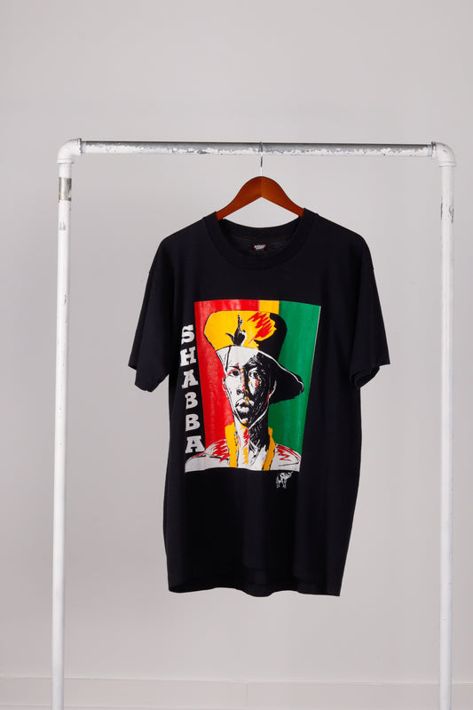 Vintage 80's Shabba Ranks 'Sketch Portrait' Tee