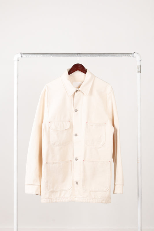 Maison Margiela SS21 'Multi-Pocket' Overshirt Ivory (2021)