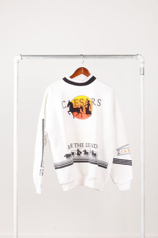 Vintage 80's Casears Palace Casino 'Rome Relive The Legend' Sweatshirt