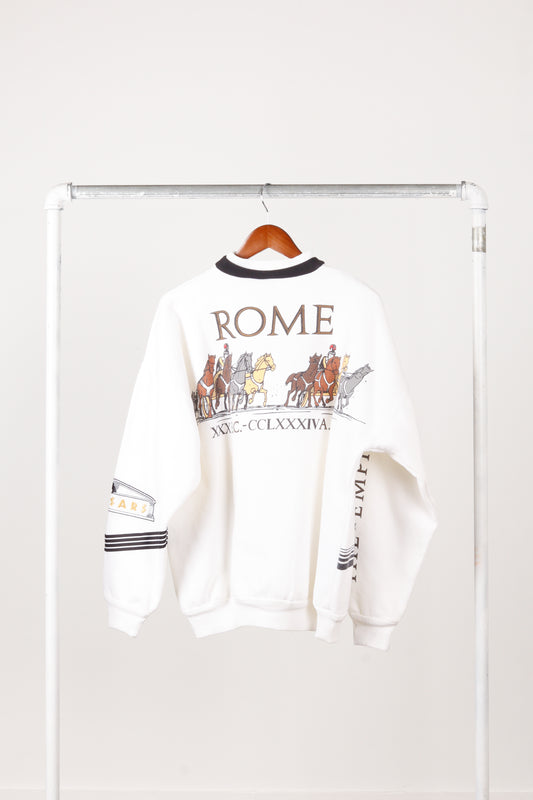 Vintage 80's Casears Palace Casino 'Rome Relive The Legend' Sweatshirt