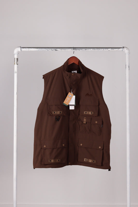 Grn Outdoor FW23 'Mushi Mushi' Vest Brown (2023)