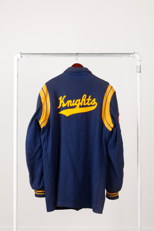 Vintage 1967-68 Eisenhower HS (PA) Knights 'Letterman' Varsity Jacket