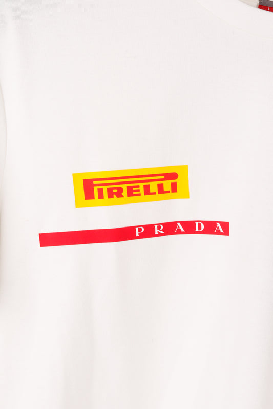 Prada Luna Rossa SS19 'Prada Pirelli Team Logo' Jersey T-Shirt (2019)