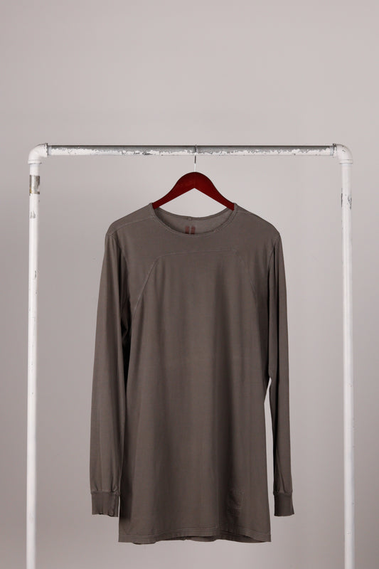 Rick Owens DRKSHDW SS14 'Diamond Seam' L/S Tee Dust (2014)