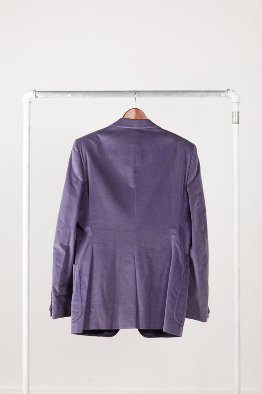 Yves Saint Laurent Rive Gauche AW05 'Velour' Blazer Purple (2005)