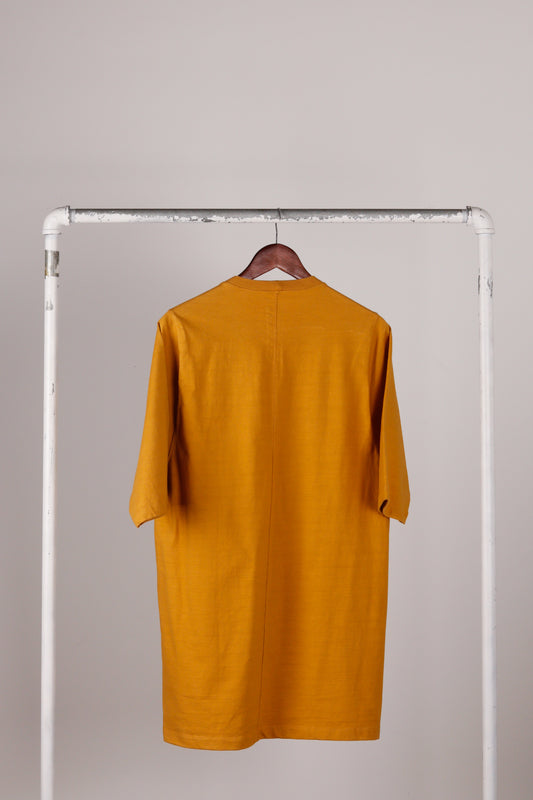 Rick Owens SS15 'Faun' Jersey Top Mustard (2015)