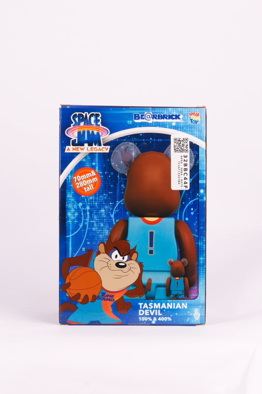 Medicom BE@RBRICK x Space Jam: New Legacy 'Tasmanian Devil' 400% and 100% Set