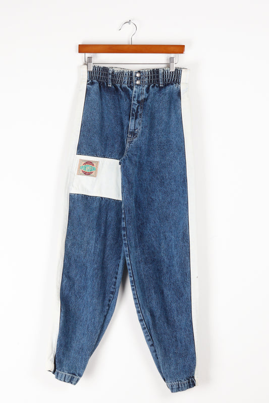 Vintage 80's Levis 'Sport Jeans Acid Wash' Denim Jeans