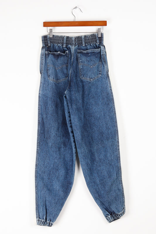 Vintage 80's Levis 'Sport Jeans Acid Wash' Denim Jeans