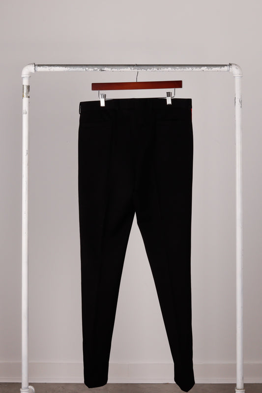 Christian Dior AW19 'Taped Stripe Tuxedo' Pants Black Red (2019)