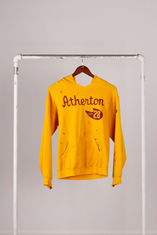 Vintage 60's Atherton HS 'Cross Country' Hooded Sweatshirt