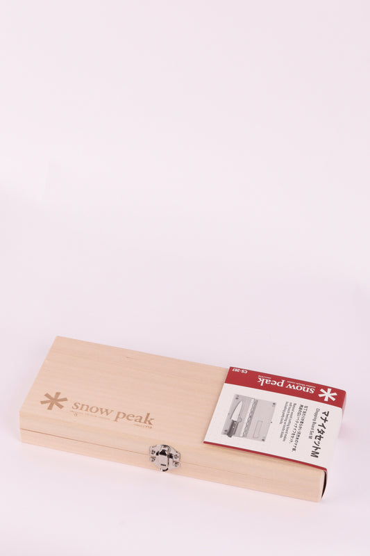 Snow Peak Chopping Board Knife Set Medium