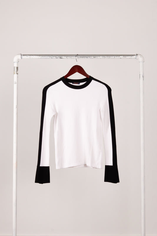 Louis Vuitton FW19 'Raglan Uniform' Viscose Top (2019)