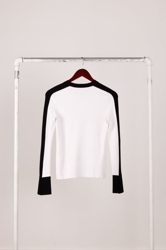 Louis Vuitton FW19 'Raglan Uniform' Viscose Top (2019)